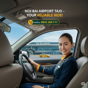 Dat xe taxi noi bai