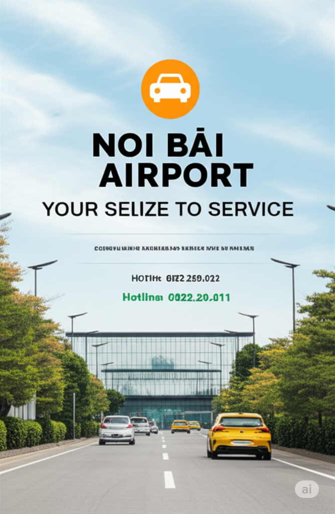 Dat xe taxi noi bai