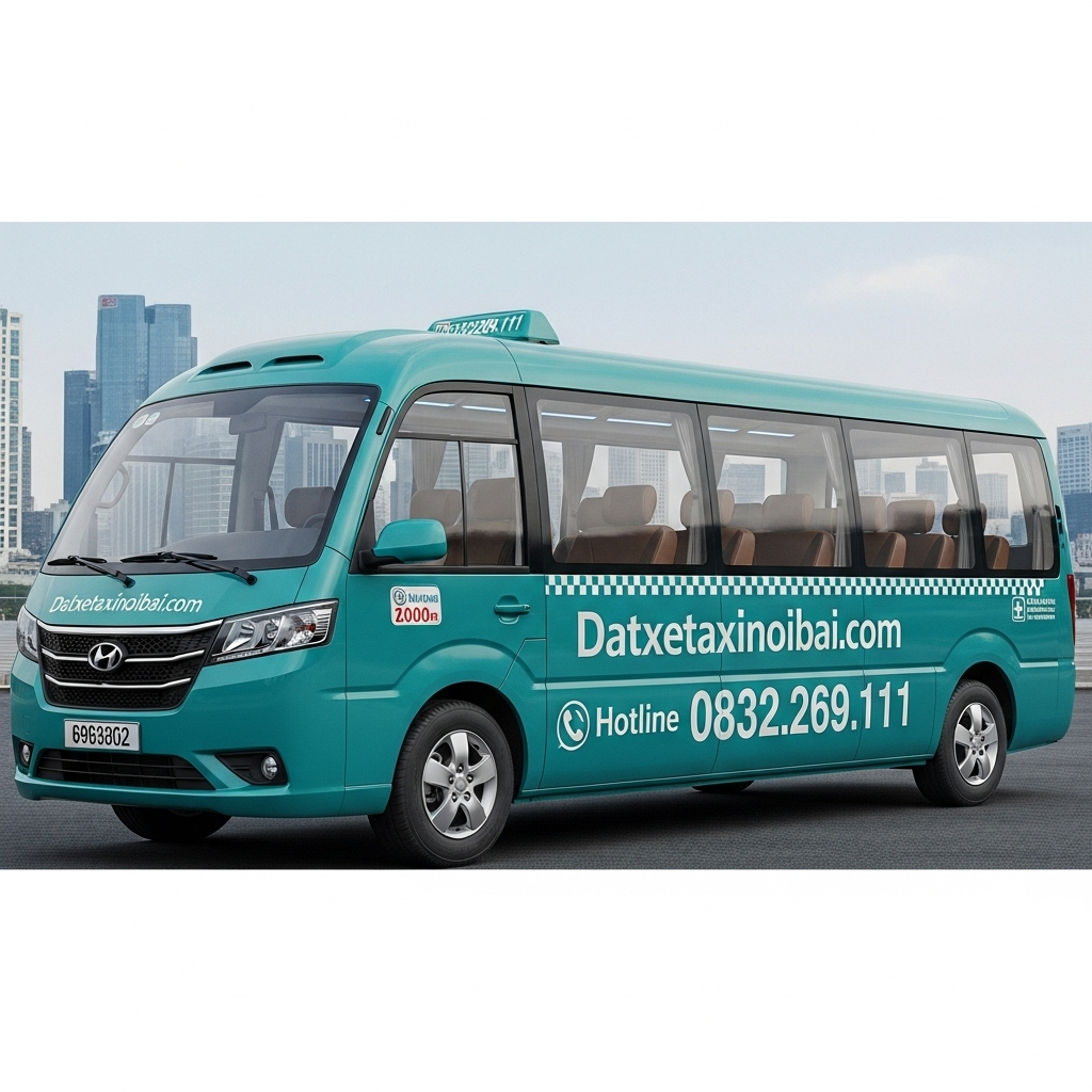 Đặt xe taxi nội bài xe 16
