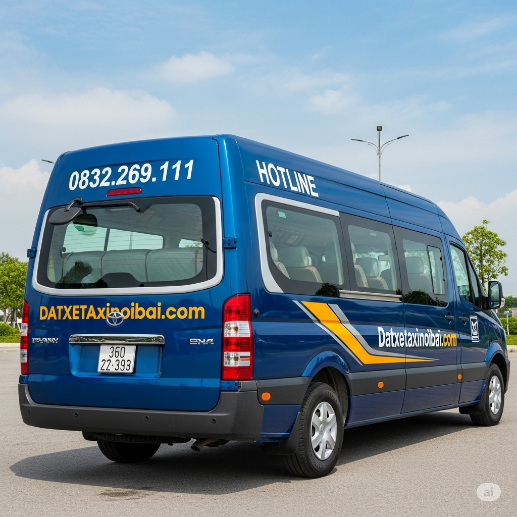Đặt xe taxi nội bài xe 16